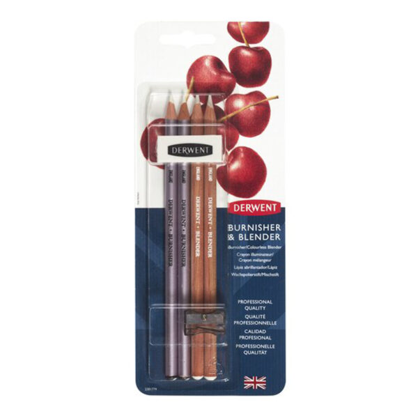 DERWENT BLENDER & BURNISHER PACK