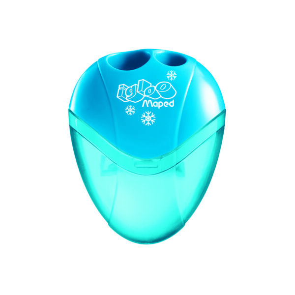 MAPED PENCIL SHARPENER IGLOO 2 HOLE CANISTER