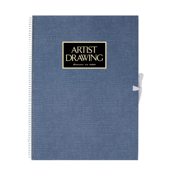 MARUMAN  ARTIST MEDALLION SKETCHBOOK F4 SIZE - BLUE