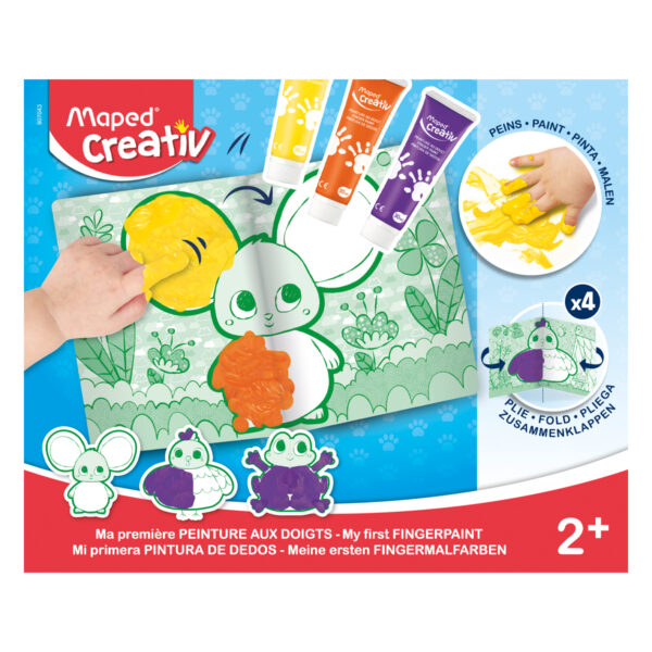 MAPED CREATIV EARLY AGE - MY FIRST FINGER PAINT KIT C/BOX