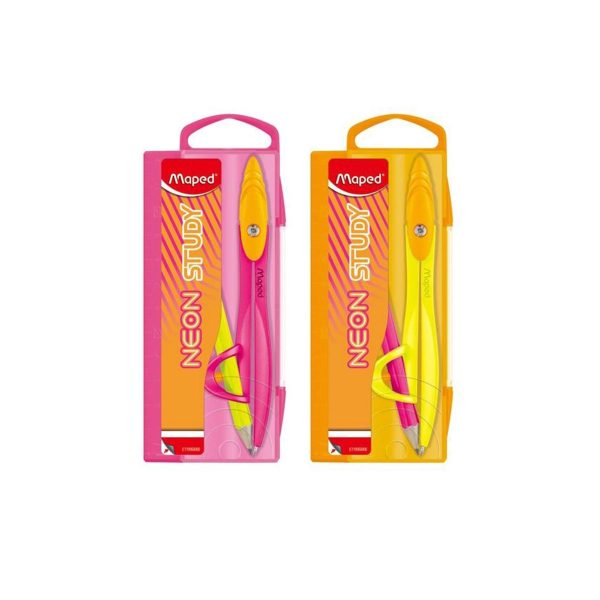 MAPED STUDY COMPASS ADAPTOR NEON