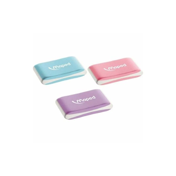 MAPED ESSENTIAL ERASERS SOFT